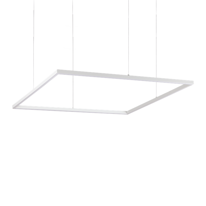 Подвесной светильник Ideal lux ORACLE SLIM SP D090 SQUARE 3000K ON-OFF WH 259192 - фото 11300