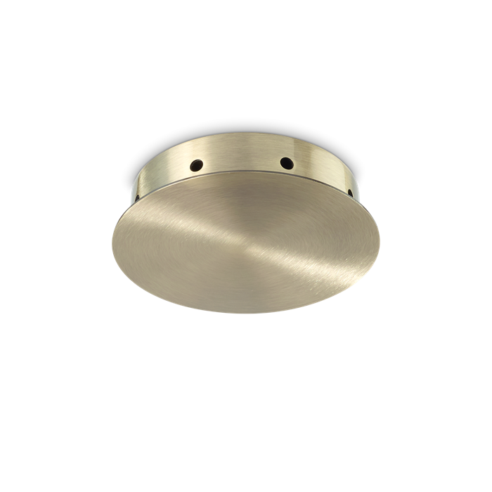 Чаша потолочная круглая магнитная Ideal lux ROSONE MAGNETICO 8 LUCI OTTONE 272450 - фото 11784