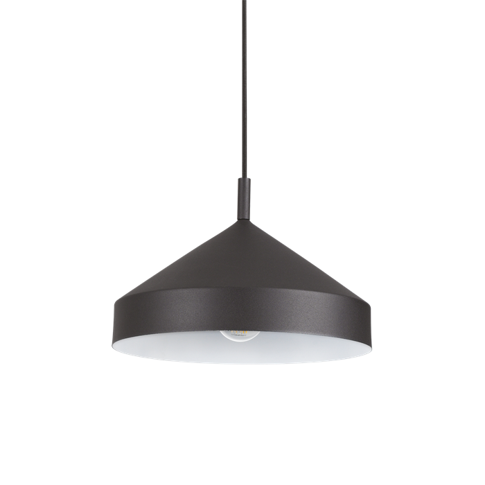 Подвесной светильник Ideal lux YURTA SP1 D30 NERO 285139 - фото 12073