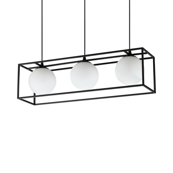 Подвесной светильник Ideal lux LINGOTTO SP3 NERO 304144 - фото 12593