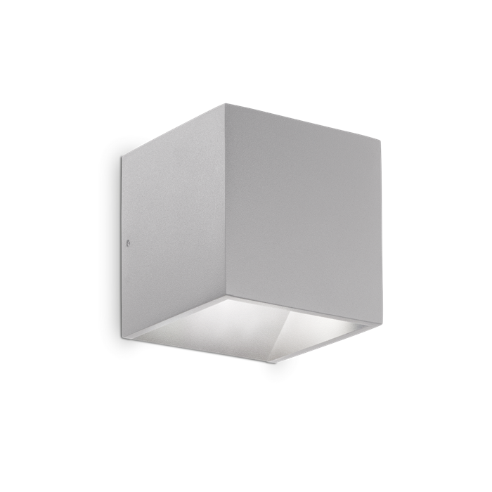 Настенный уличный светильник Ideal lux RUBIK AP GRIGIO 4000K 326856 - фото 13368