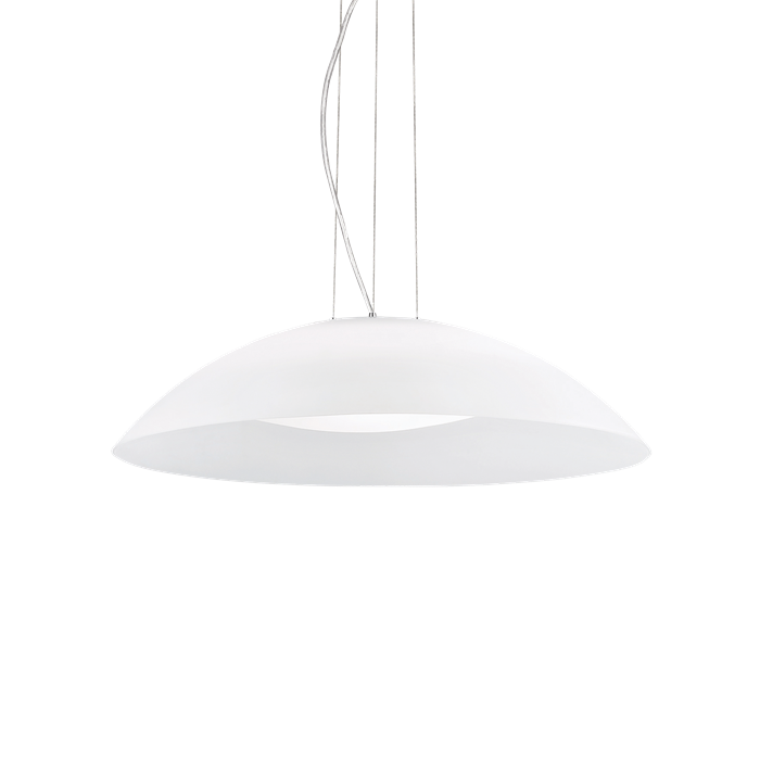 Подвесной светильник Ideal lux LENA SP3 D64 BIANCO 035727 - фото 8434