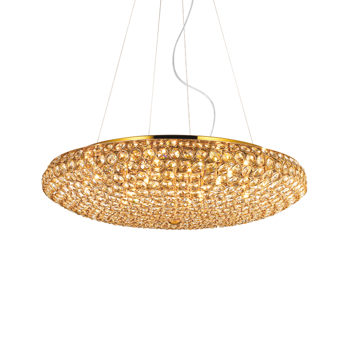 Подвесная люстра Ideal lux KING SP12 ORO 088020 - фото 8739