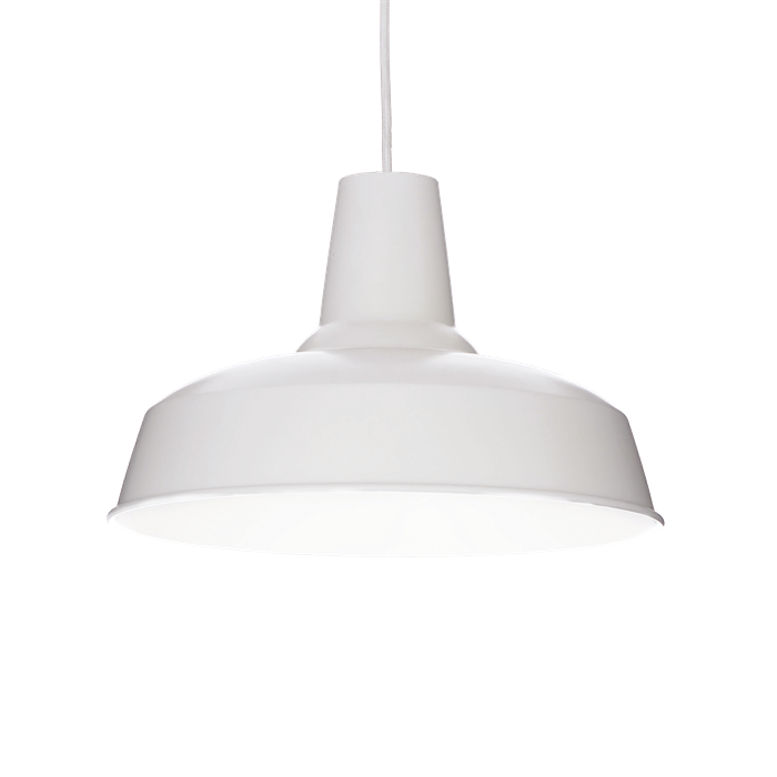 Подвесной светильник Ideal lux MOBY SP1 BIANCO 102047 - фото 8912