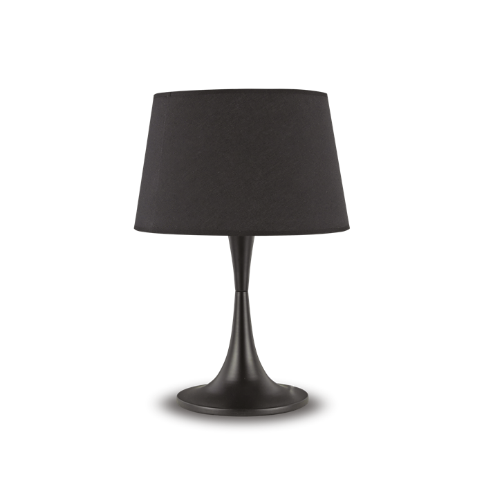 Настольный светильник Ideal lux LONDON TL1 BIG NERO 110455 - фото 8969