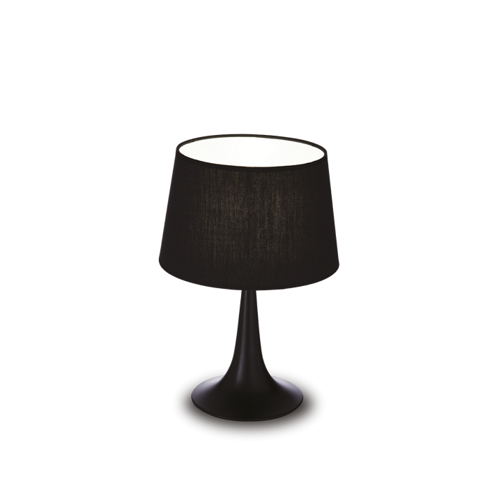 Настольный светильник Ideal lux LONDON TL1 SMALL NERO 110554 - фото 8975