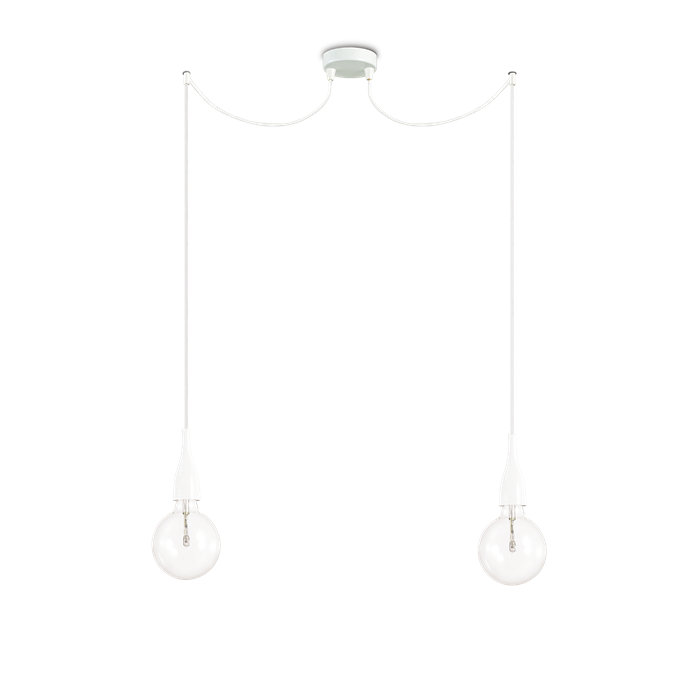 Подвесной светильник Ideal lux MINIMAL SP2 BIANCO OPACO 112718 - фото 9009