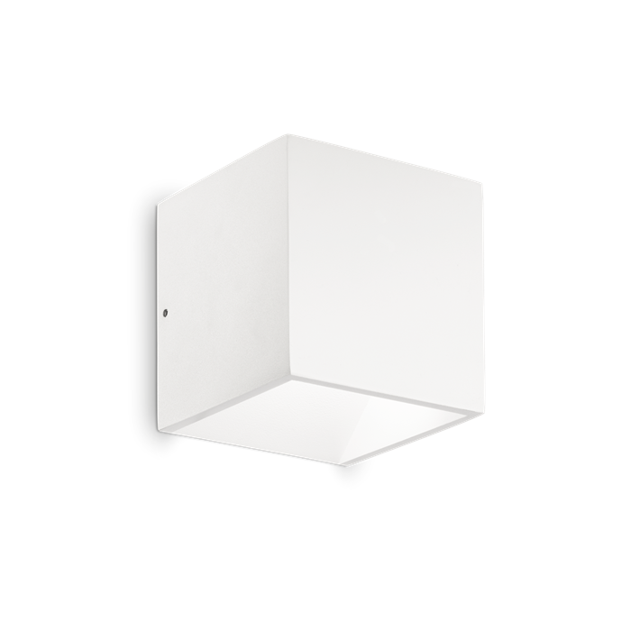 Настенный уличный светильник Ideal lux RUBIK AP BIANCO 4000K 149745 - фото 9492