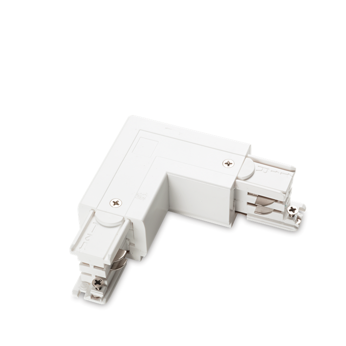 Коннектор L-образный левый токоведущий Ideal lux LINK TRIMLESS L-CONNECTOR LEFT ON-OFF WH 169705 - фото 9731