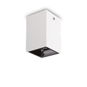 Накладной потолочный светильник Ideal lux NITRO PL 15W SQUARE BIANCO 206011