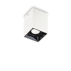 Накладной потолочный светильник Ideal lux NITRO PL 10W SQUARE BIANCO 206035