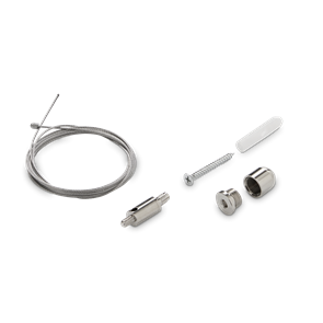 Комплект для подвесного крепления Ideal lux STEEL KIT SINGLE STEEL CABLE 2 MT 271750