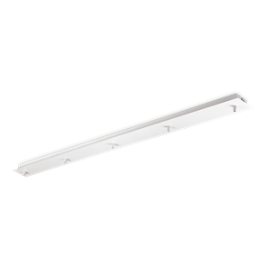 Чаша потолочная линейная Ideal lux ROSONE LINEARE 5 LUCI BIANCO 285689