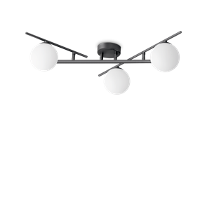 Потолочный светильник Ideal lux ATLAS PL3 NERO 311357