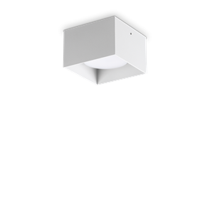 Потолочный светильник Ideal lux SPIKE PL1 SQUARE BIANCO 317489