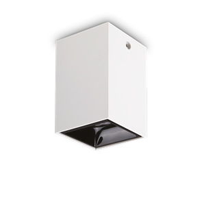 Накладной потолочный светильник Ideal lux NITRO PL 25W SQUARE BIANCO 319575