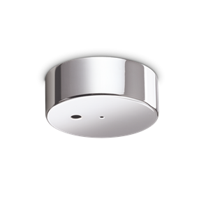 Чаша потолочная круглая магнитная Ideal lux ROSONE MAGNETICO 1 LUCE 1E 1M CROMO 328683