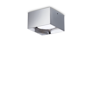 Потолочный светильник Ideal lux SPIKE PL1 SQUARE CROMO 328799