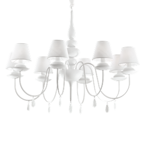 Люстра Ideal lux BLANCHE SP8 BIANCO 035574