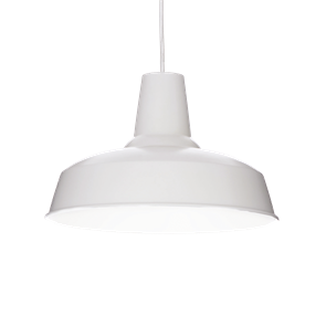 Подвесной светильник Ideal lux MOBY SP1 BIANCO 102047