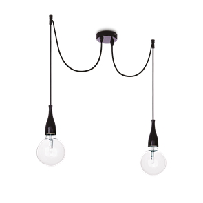 Подвесной светильник Ideal lux MINIMAL SP2 NERO OPACO 112671