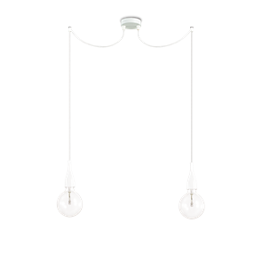 Подвесной светильник Ideal lux MINIMAL SP2 BIANCO OPACO 112718