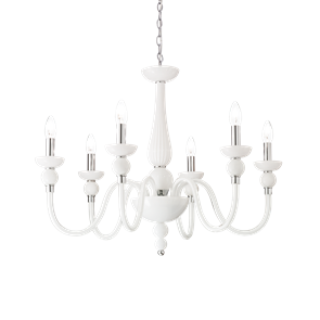 Люстра Ideal lux DOGE SP6 BIANCO 113678