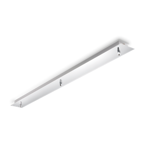 Чаша потолочная линейная Ideal lux ROSONE LINEARE 3 LUCI CROMO 122861