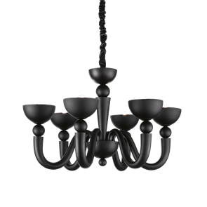 Люстра Ideal lux BON BON SP6 NERO 140339