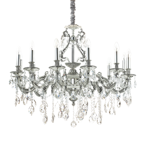 Люстра Ideal lux GIOCONDA SP12 ARGENTO 164953