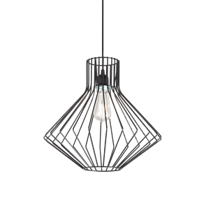 Подвесной светильник Ideal lux AMPOLLA-4 SP1 NERO 167497