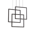 Подвесной светильник Ideal lux FRAME SP QUADRATO NERO 269375 - фото 11622