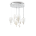 Подвесная люстра Ideal lux CLOWN SP8 BIANCO 100883 - фото 8890