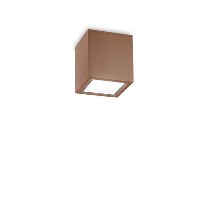 Влагозащитный накладной светильник Ideal lux TECHO PL1 SMALL COFFEE 251592 - фото 11155