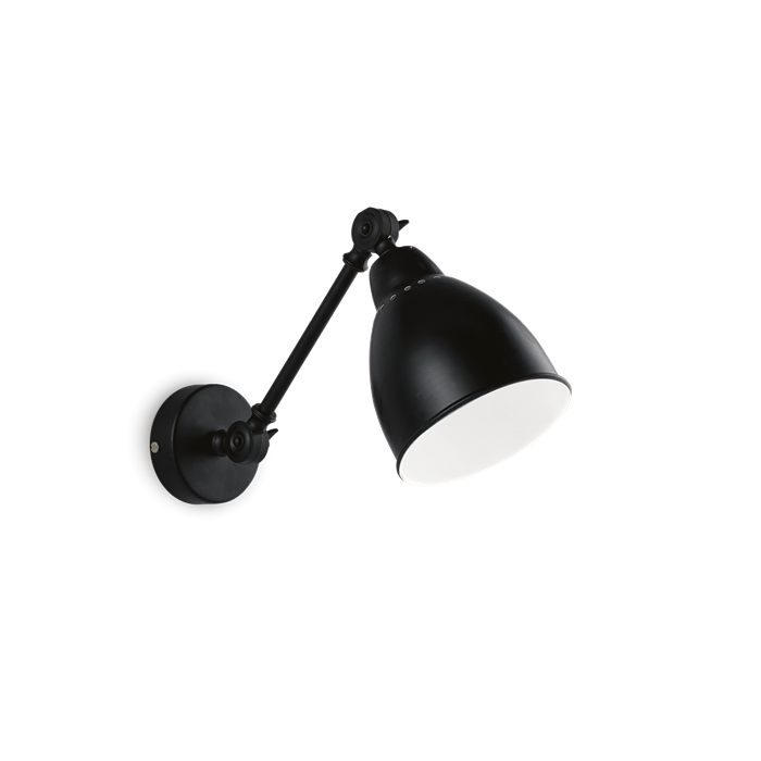 Настенный светильник Ideal lux NEWTON AP1 NERO 27852 - фото 11908