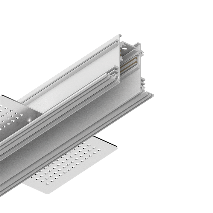 Магнитный шинопровод Ideal lux EGO PROFILE RECESSED 1000 mm WH 282923 - фото 11983