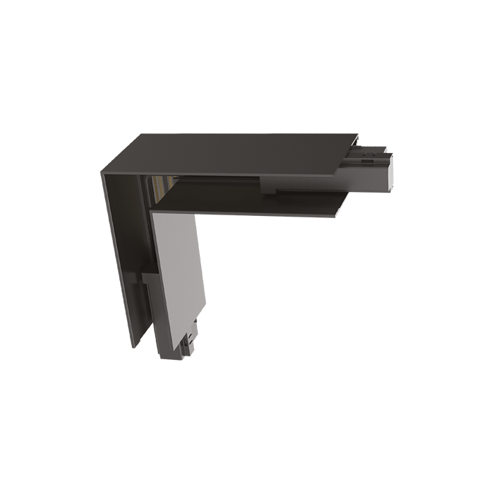 Угловой коннектор накладной для магнитной системы Ideal lux ARCA CORNER SURFACE RIGHT LEFT+CONNECTOR BK 283180 - фото 12011