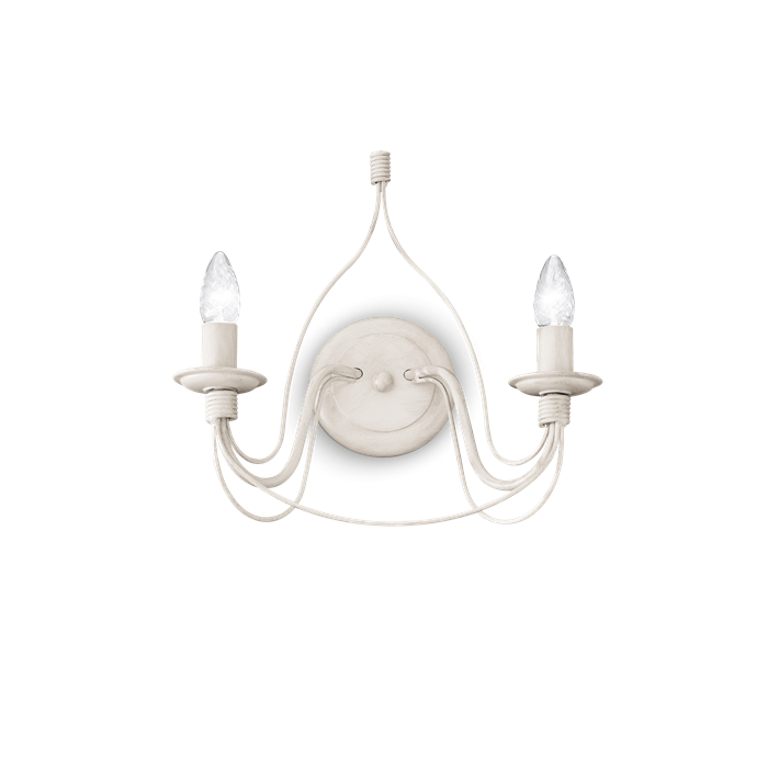 Настенный светильник Ideal lux CORTE AP2 BIANCO 28460 - фото 12089