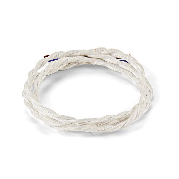 Кабель тканевый Ideal lux CAVO TESSUTO INTRECCIATO 10M BIANCO 303062 - фото 12558