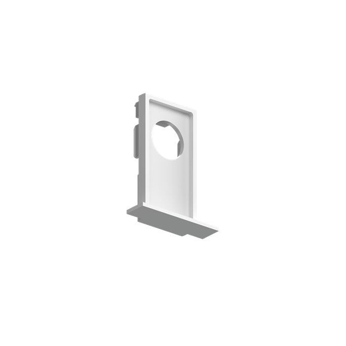 Торцевая заглушка для магнитного профиля Ideal lux EGO END CAP RECESSED TRIM CON FORO WH 320540 - фото 13118