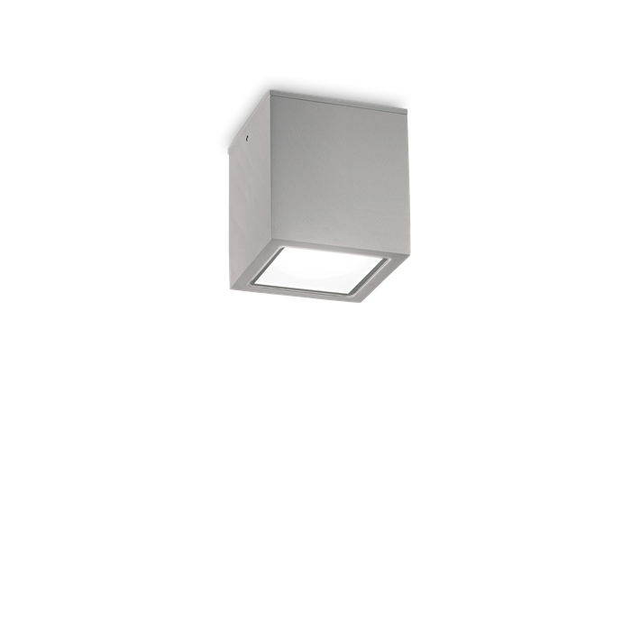 Влагозащитный накладной светильник Ideal lux TECHO PL1 SMALL GRIGIO 326894 - фото 13384