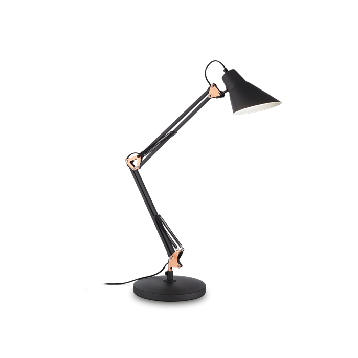 Настольный светильник Ideal lux SALLY TL1 NERO RAME 61160 - фото 13695