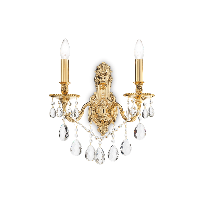 Настенный светильник Ideal lux GIOCONDA AP2 ORO 60491 - фото 13702