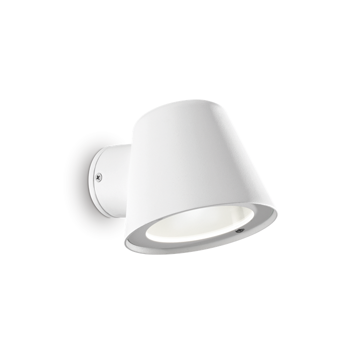 Настенный уличный светильник Ideal lux GAS AP1 BIANCO 91518 - фото 13809