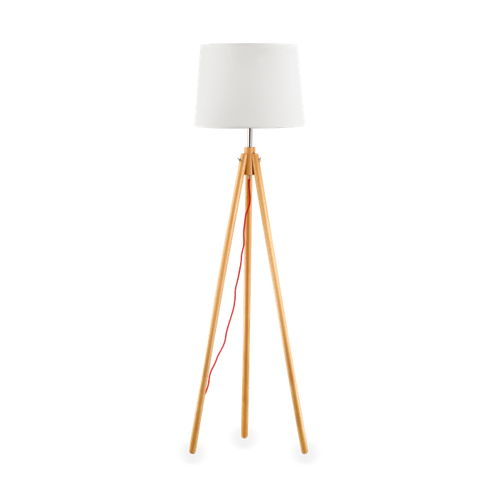 Напольный светильник Ideal lux YORK PT1 WOOD 89805 - фото 13818