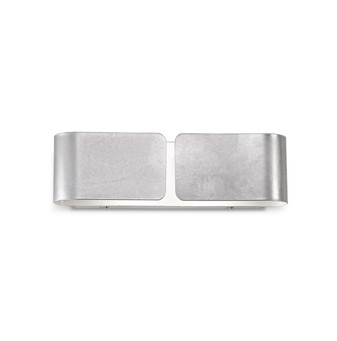 Настенный светильник Ideal lux CLIP AP2 SMALL ARGENTO 88273 - фото 13820