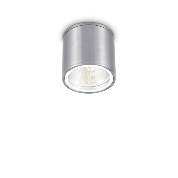 Потолочный уличный светильник Ideal lux GUN PL1 ALLUMINIO 92324 - фото 13822