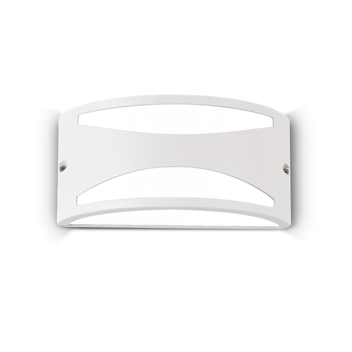 Настенный уличный светильник Ideal lux REX-3 AP1 BIANCO 92430 - фото 13844