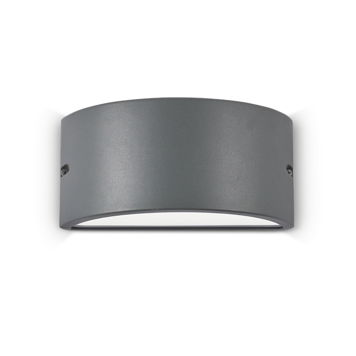 Настенный уличный светильник Ideal lux REX-2 AP1 ANTRACITE 92423 - фото 13846