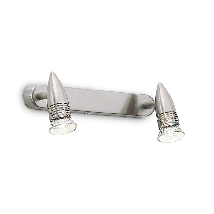 Настенный светильник Ideal lux ALFA AP2 NICKEL 9483 - фото 13858